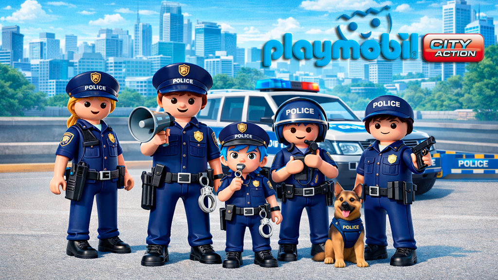 PLAYMOBIL POLICÍA: Acción y Aventuras en Cada Juego