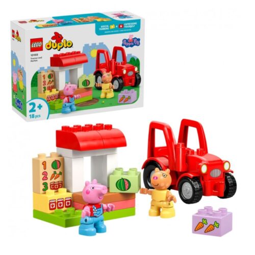 LEGO Duplo tractor y mercado Peppa Pig 10468