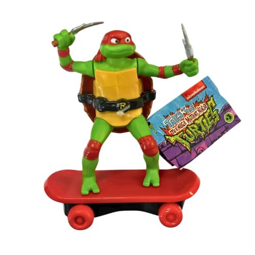 Figura Tortugas Ninja Raphael con skate Funrise 71072