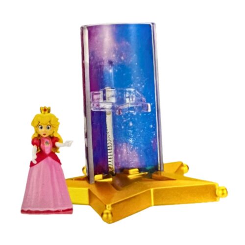 Jakks Figura Princesa Peach 4cm película Super Mario Galaxy 43241
