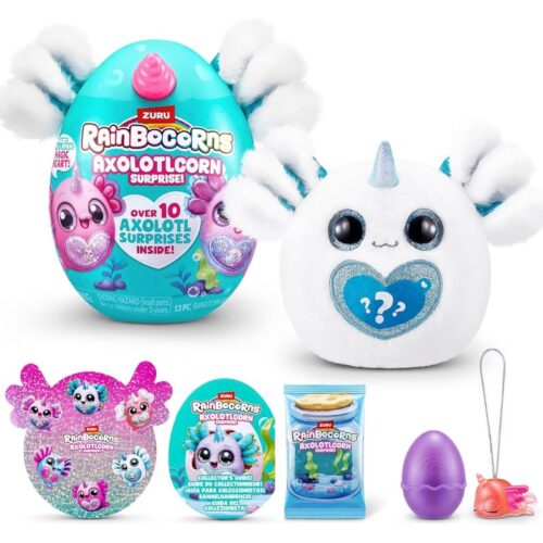 Zuru Peluche coleccionable Rainbocorns Axolotlcorn Suprise Icepuff blanco 92120
