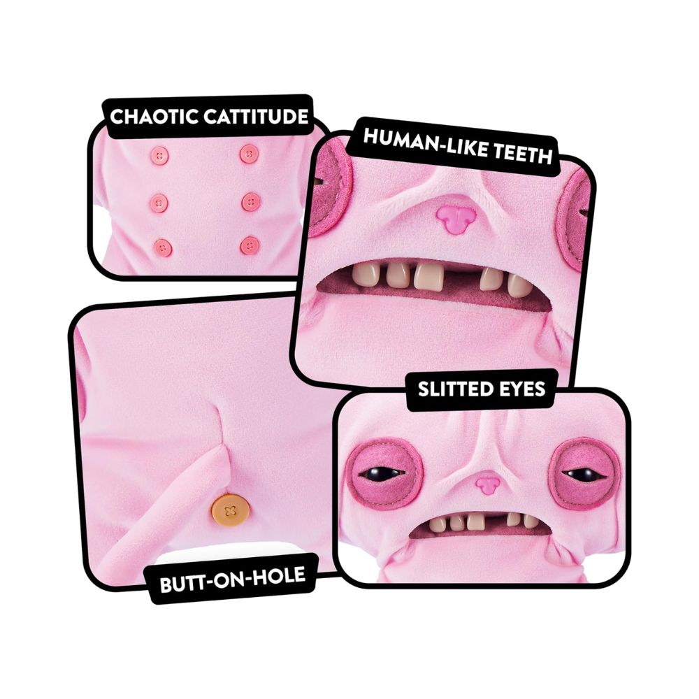 Zuru Peluche Fuggler Alley Cats McStinkles gato egipcio 15752 - Imagen 2