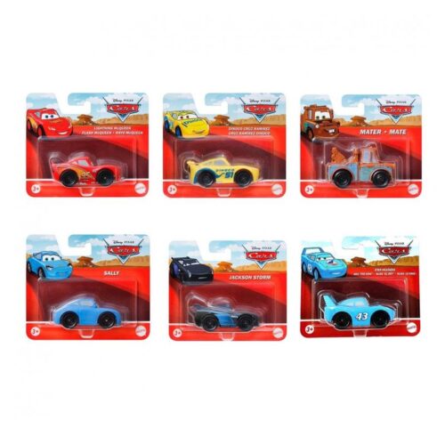 Mattel Mini Coches surtidos de Cars escala 1:55 (Modelos aleatorios) JDM11