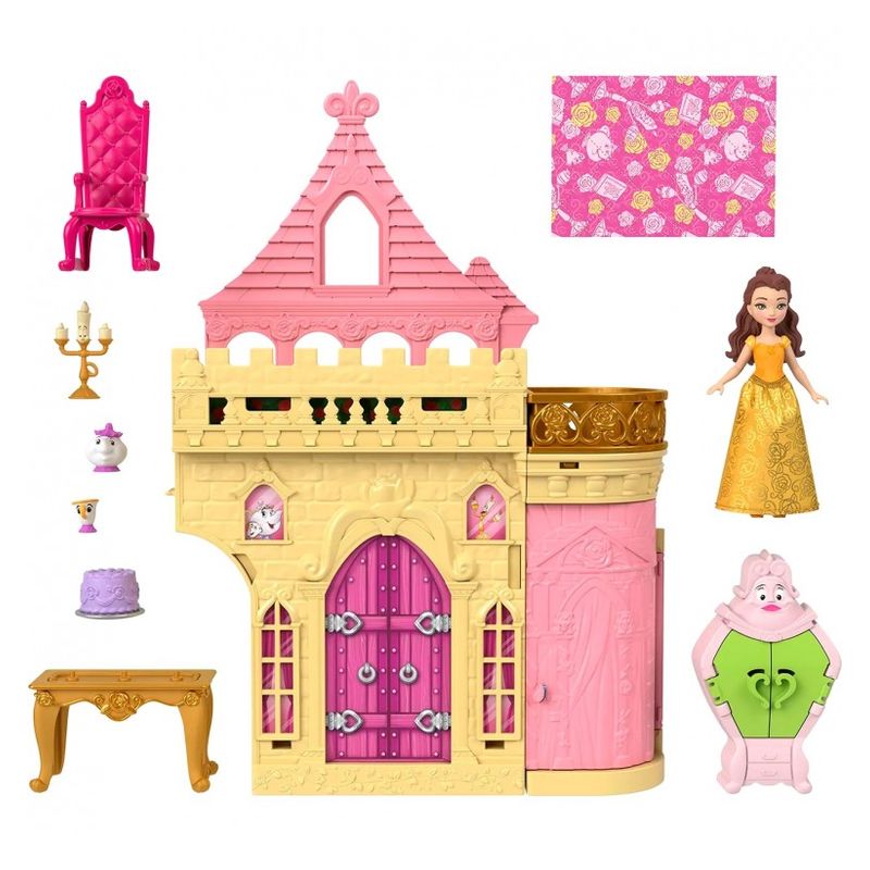 Mattel Castillo de la Princesa Bella Disney Princess JDP54 - Imagen 2