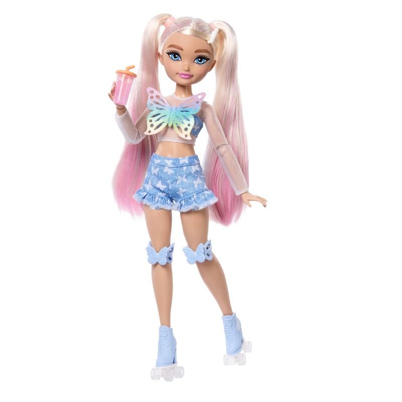 Mattel Barbie Malibú Patinadora Dream Besties con accesorios JFX96
