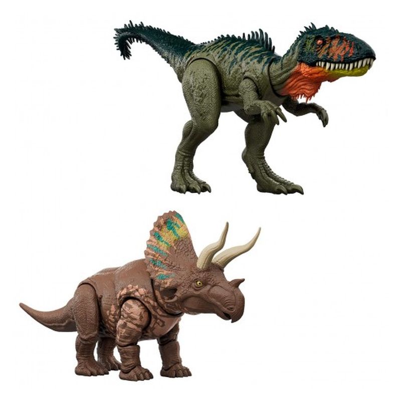 Figura Dinosaurio inspirada Jurassic World El Renacer Gigantic Trackers (Modelos Surtidos) JGB93 - Imagen 2