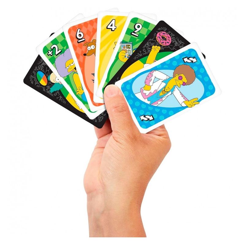 Mattel juego de cartas UNO Los Simpsons JHB16 - Imagen 2