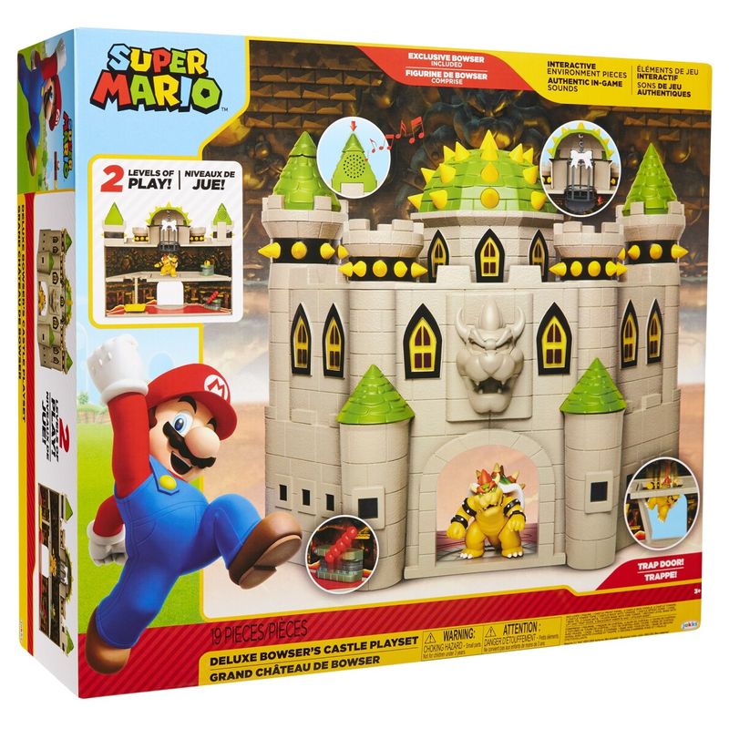 Set Super Mario Castillo de Bowser con figura exclusiva de Bowser 400204 - Imagen 2