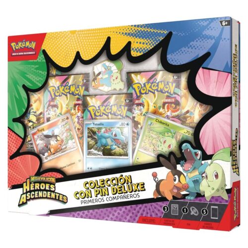 Pokémon Colección con pin Deluxe Primeros Compañeros PC10301