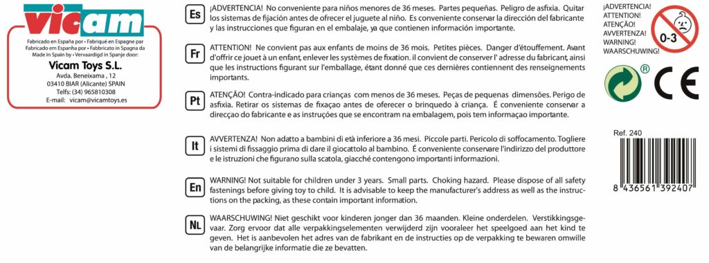 Advertencia y seguridad