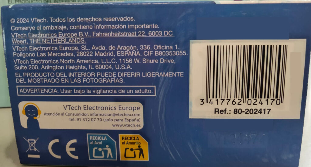 Advertencia y seguridad