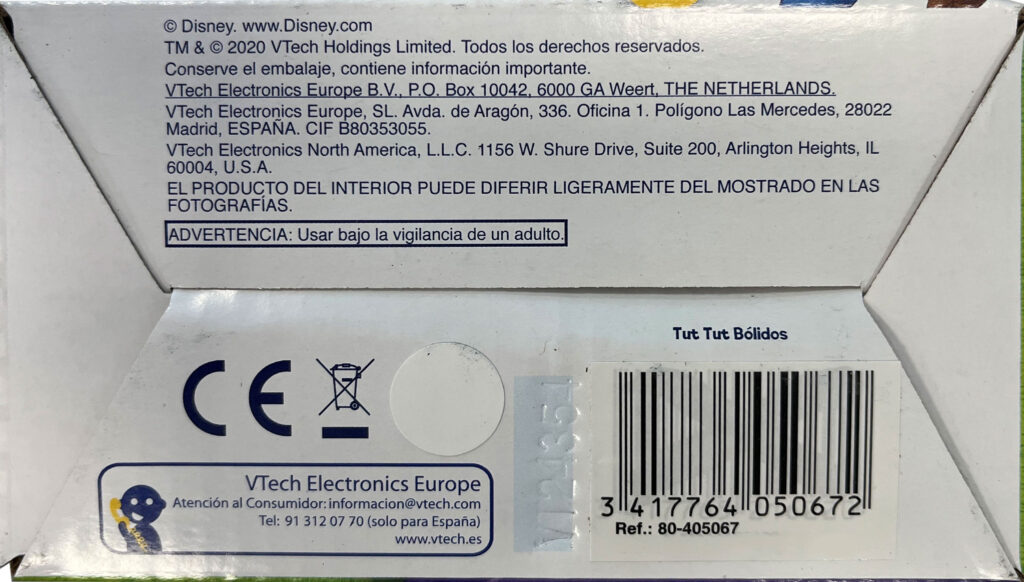 Advertencia y seguridad