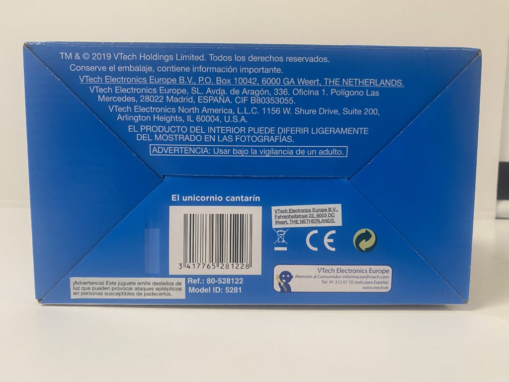 Advertencia y seguridad