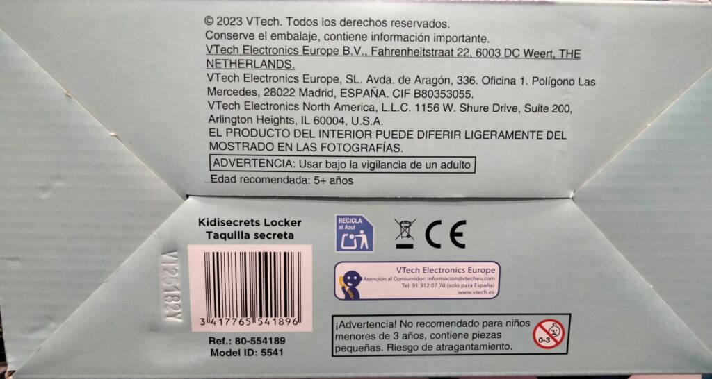 Advertencia y seguridad