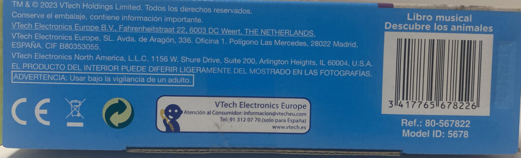 Advertencia y seguridad