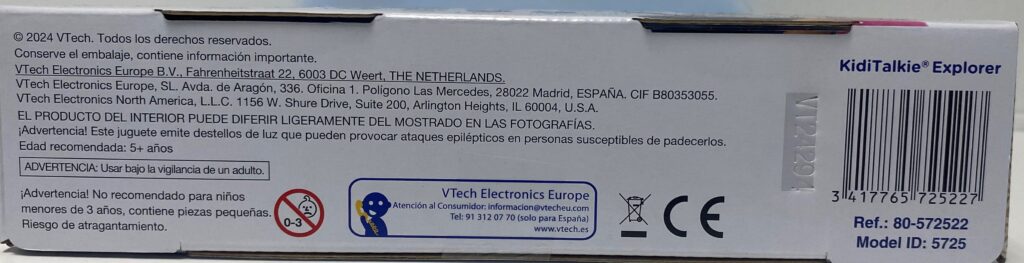 Advertencia y seguridad
