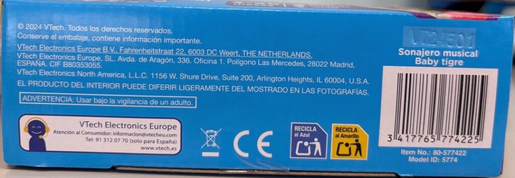 Advertencia y seguridad