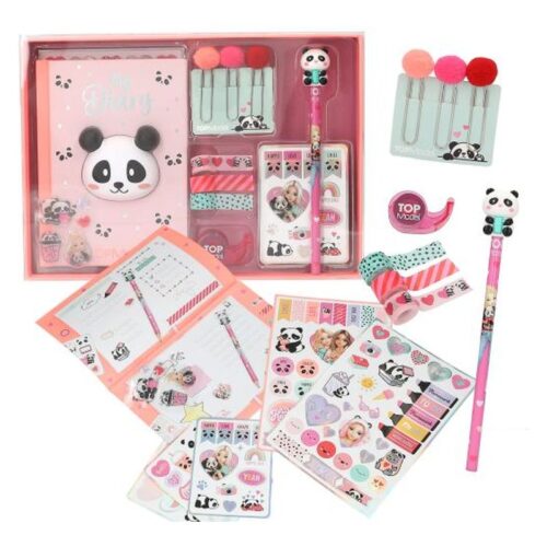 Depesche Set diario TOP Model panda Create your diary 13904
