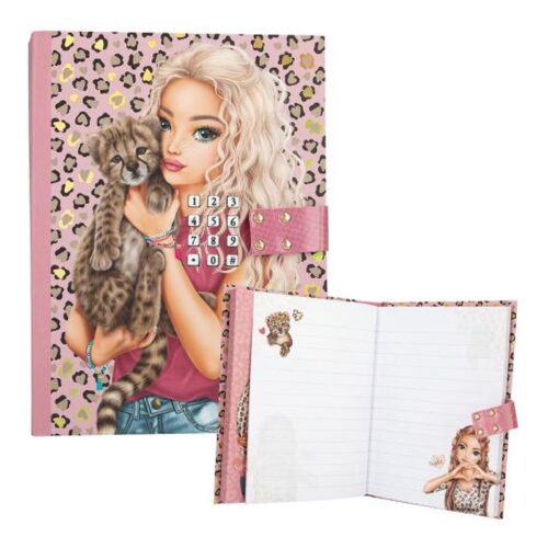 Depesche Diario con código secreto y sonido Top Model Leoheart 13941