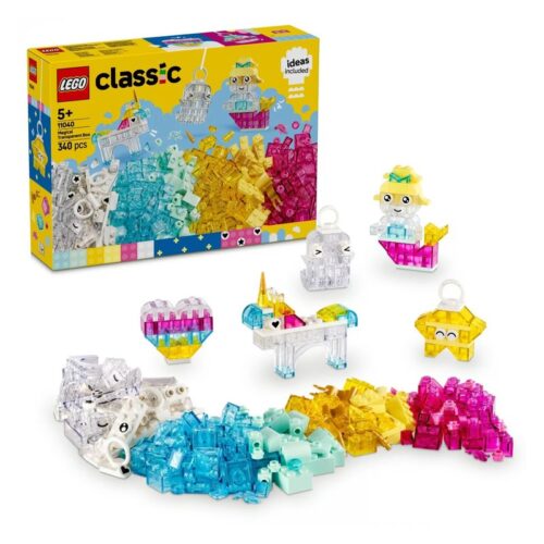 LEGO Classic caja de magia transparente 340 piezas 11040