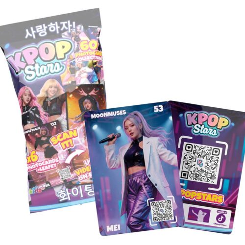 Bizak Sobre de seis Photocards K-Pop Demon Hunters interactivas 64620001