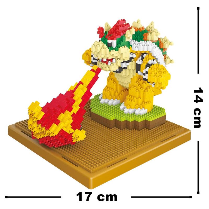 Pixoworld Blockser El Iguana XL mini bloques de construcción PXL010 - Imagen 2