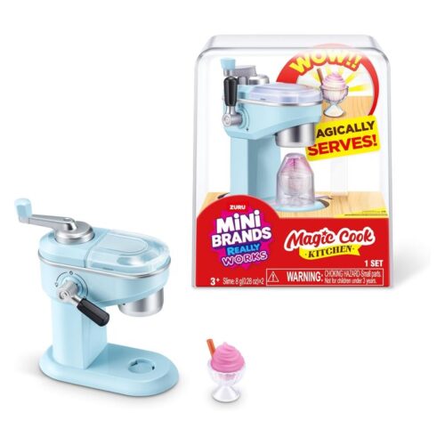 Mini Brands Máquina helados azul Magic Cook Kitchen 77789-HELADOS AZ