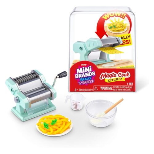 Mini Brands Máquina Pasta verde Magic Cook Kitchen 77789-PASTA