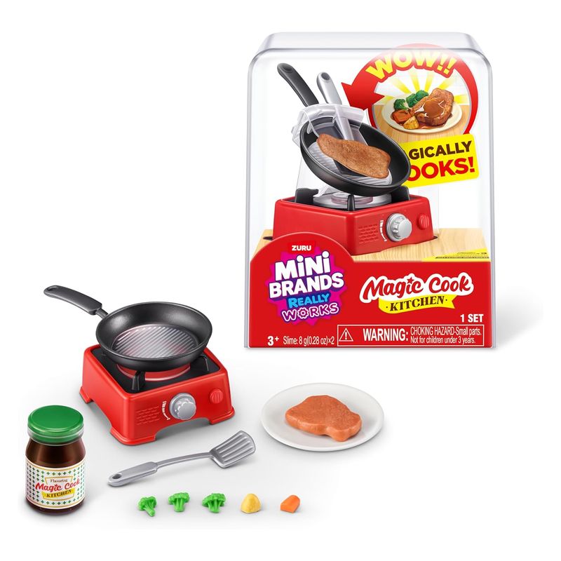 Mini Brands sarten Magic Cook Kitchen 77789-C.SARTEN
