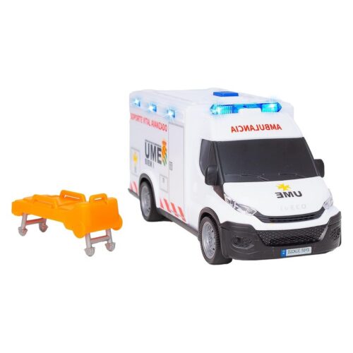 Simba Ambulancia UME juguete IVECO Dickie Toys 18cm con luces y sonido 203713014SI5