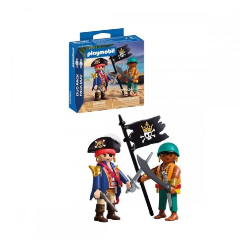 Playmobil 72024 Duo Pack Piratas con bandera y accesorios 15 piezas