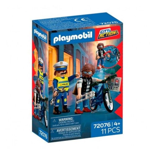 Playmobil 72076 City Action robo de bicicleta