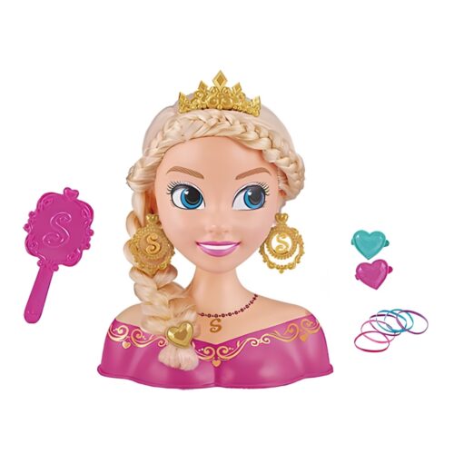 Zuru Busto para peinar y decorar Sparkle Girlz Princess 14 piezas 10097