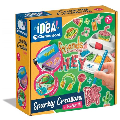 Clementoni IDEA Sparkly Creations Diamond Art Kit 18775