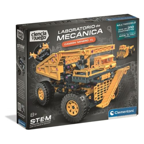 Clementoni laboratorio de mecánica Camión Minero XL Ciencia y juego 55663