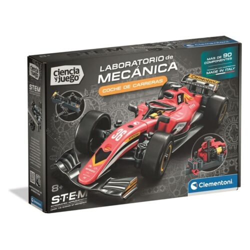Clementoni Laboratorio de mecánica coche de carreras Ciencia y juego 55672