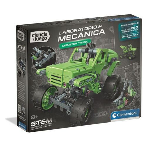 Clementoni Laboratorio de mecánica Monster Truck Ciencia y juego 55673