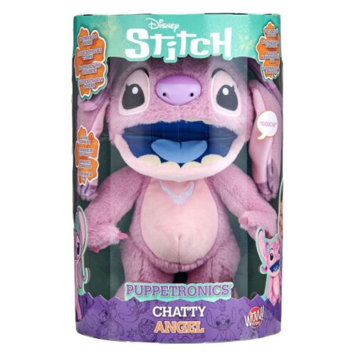 Famosa Muñeco interactivo Puppetronics Chatty Angel Disney Stitch RE003000