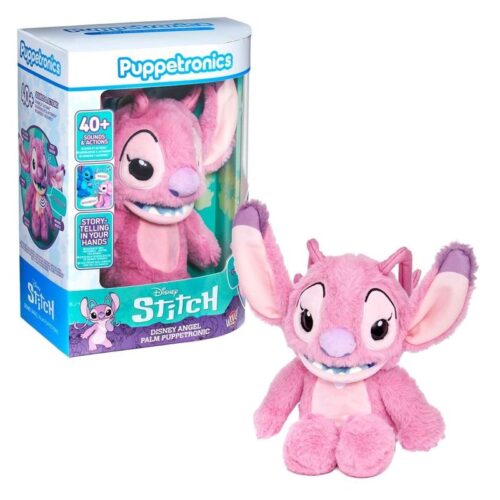 Famosa Muñeco Interactivo Puppetronic Disney Stitch Angel Palm RE007100