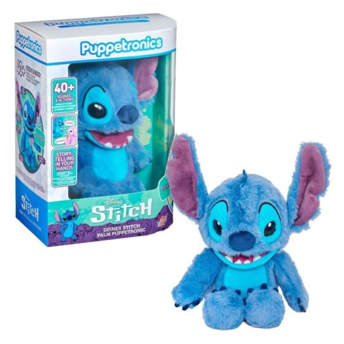 Famosa Muñeco Interactivo Puppetronic Disney Stitch Palm RE007200