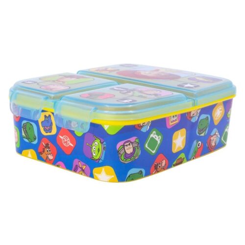 Stor Toy Story 5 sandwichera múltiples compartimentos amarilla y azul 21820