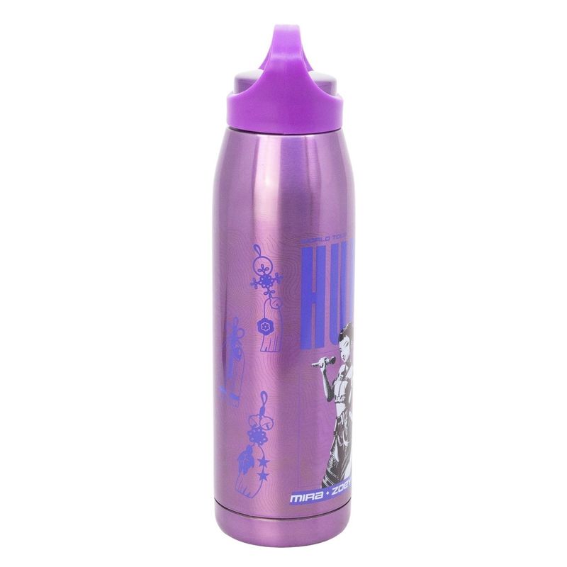 Stor K-Pop Demon Hunters botella glam termo acero inoxidable 665ml Huntrix 80686 - Imagen 2