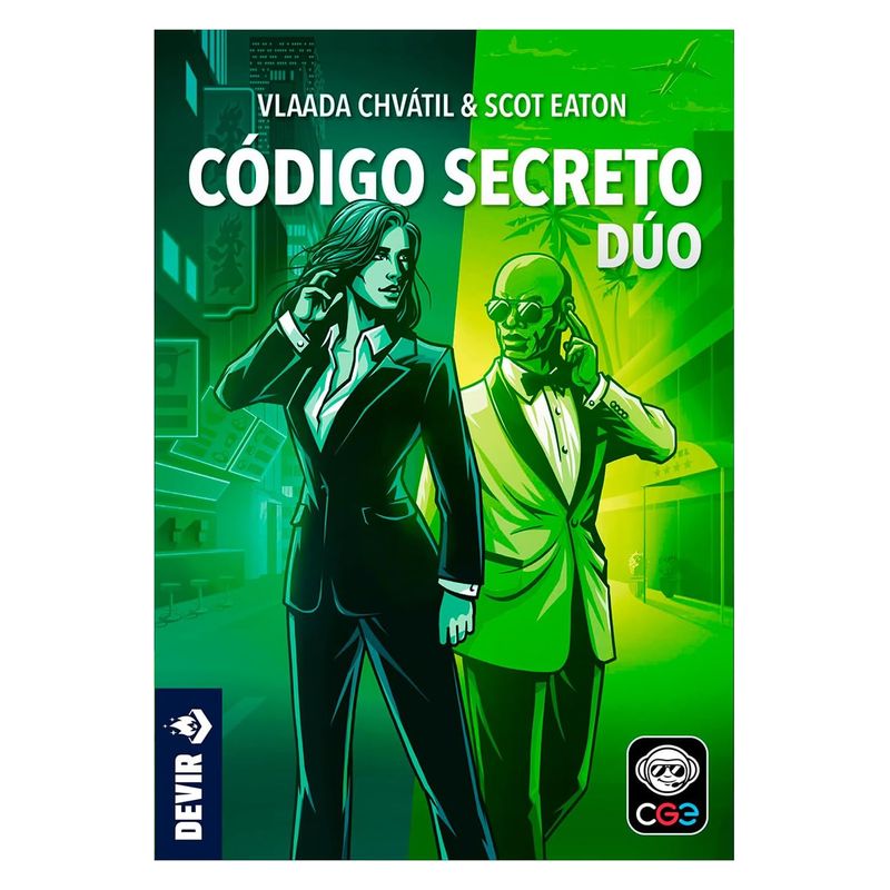 Devir Juego de mesa cooperativo Código Secreto Dúo 22887 - Imagen 2
