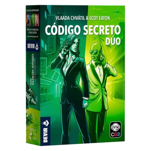 Devir Juego de mesa cooperativo Código Secreto Dúo 22887