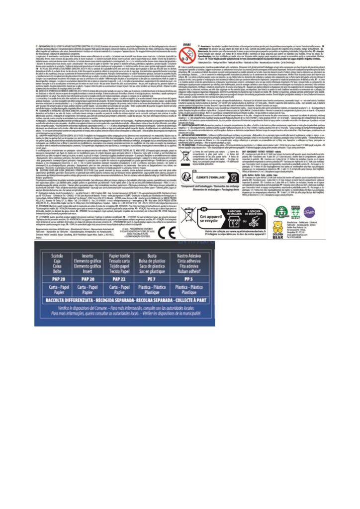 Advertencia y seguridad