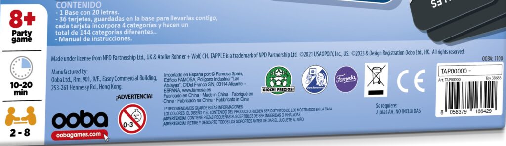 Advertencia y seguridad