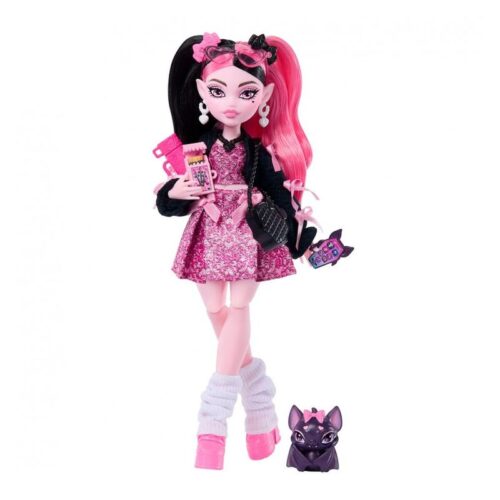 Mattel Muñeca Monster High Draculaura con CountFabulous JHK29