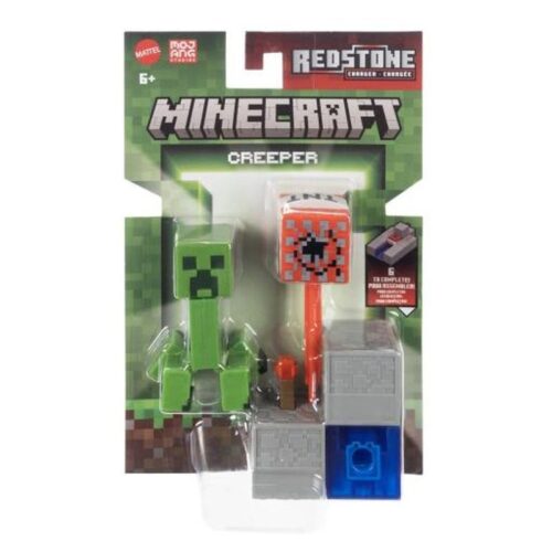 Mattel Figura articulada de Creeper Minecraft 8cm JJR92