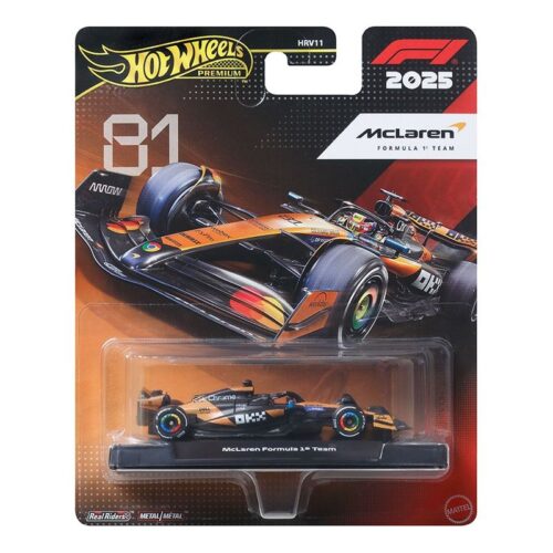 Mattel Hot Wheels F1 Mclaren F1 Team 2025 #81 JKD81