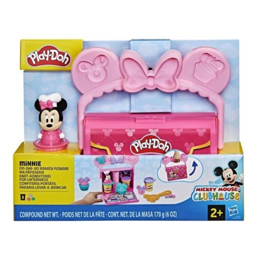 Garaje portátil de juego Play-Doh Disney Junior Minnie Mouse G3108